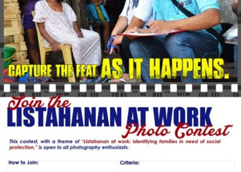 DSWD-MIMAROPA Listahanan Photo contest now open for public