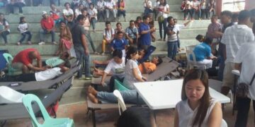 IFI team up with Romblon Provincial Blood Council to collect bags of bloods