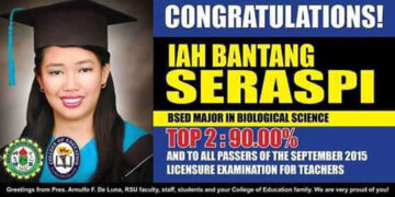 Fisherman’s daughter from Romblon now an inspiration after making to the top 2 of BLEPT 2015