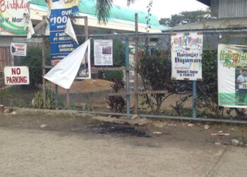 Motorsiklo sa Odiongan, nasunog