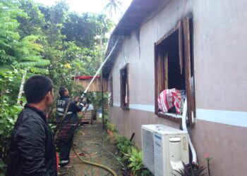 Bahay sa Barangay Gabawan, nasunog; Sanhi, inaalam pa ng BFP