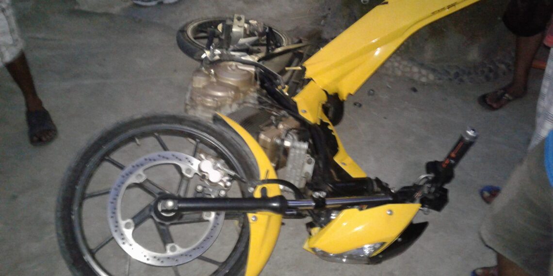 Lasing na rider sugatan sa aksidente sa Odiongan kahapon