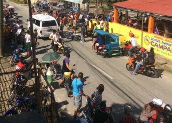 Tatlo sugatan sa salpukan ng motorsiklo sa Barangay Liwanag, Odiongan
