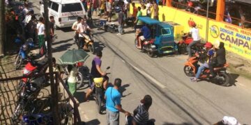 Tatlo sugatan sa salpukan ng motorsiklo sa Barangay Liwanag, Odiongan