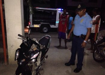 Motor, nahulog sa bangin sa Progreso Weste, Odiongan; isa patay, isa sugatan