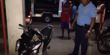 Motor, nahulog sa bangin sa Progreso Weste, Odiongan; isa patay, isa sugatan