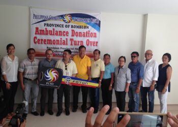 Walong bayan sa Romblon, nakatanggap ng bagong ambulansya galing sa PCSO