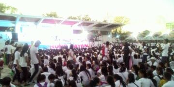 Mga estudyante ng RSU, nagka-isa para ipinalangin ang kapayapaan