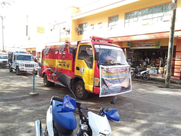 2016 Fire Prevention Month sa San Agustin at Romblon sinimulan sa isang unity walk at motorcade