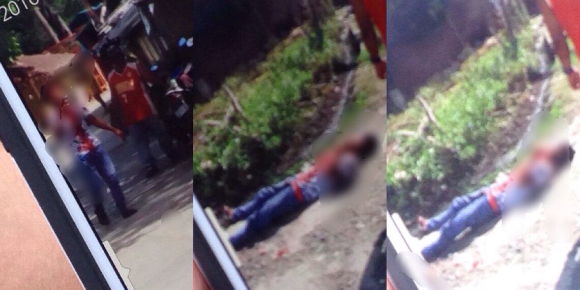 Lalake, naglaslas ng leeg habang naglalakad sa labas ng Poctoy Port