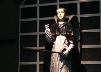 Kamay ng imahe ni San Vicente Ferrer ng Odiongan Parish, tinangay ng kawatan