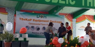 Mga LGU sa Romblon, nakatanggap ng TSeKap Equipment Packages galing sa DOH-MIMAROPA