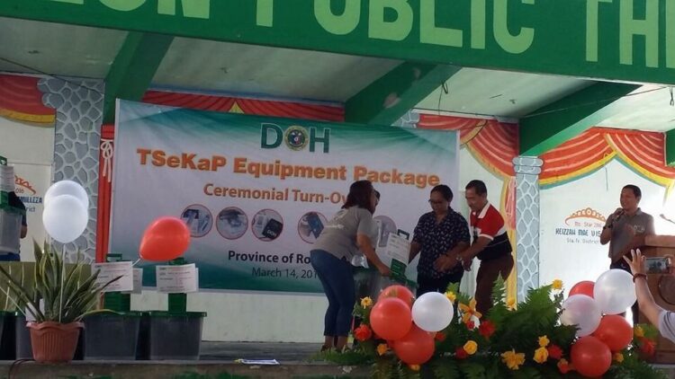 Mga LGU sa Romblon, nakatanggap ng TSeKap Equipment Packages galing sa DOH-MIMAROPA
