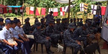 K-9 Dogs ng Coast Guard na nagsanay sa Romblon; nagtapos na