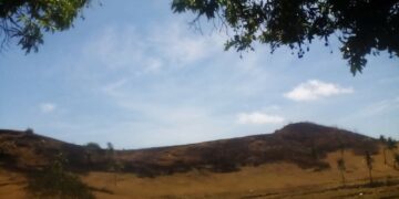 Grass Fire, sumiklab rin sa isang bundok sa Santa Maria