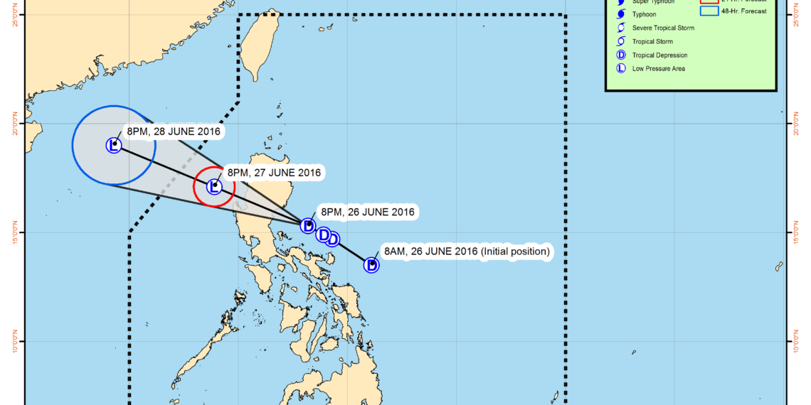 Ambo has maintained its strength and is now threatening Aurora province