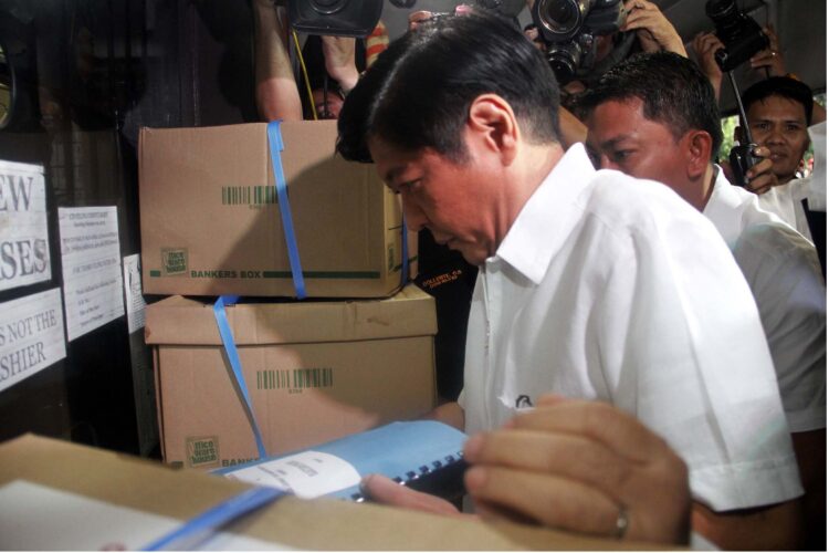 Sen. Marcos asks for recount of election results in 20 areas