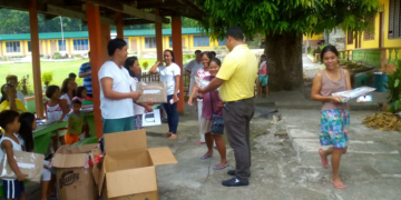 KBKP at Project 100-100-100, nagkaloob ng school supplies sa Santa Maria