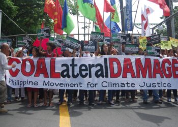 No To Coal in Palawan (Photo Courtesy: Palawan News)