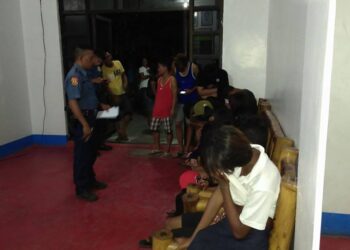 Labing lima na menor de edad, nasampulan sa Oplan “Mayor D. Community” ng Romblon MPS