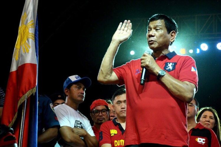 Duterte wants proliferation of gambling, particularly on-line stopped