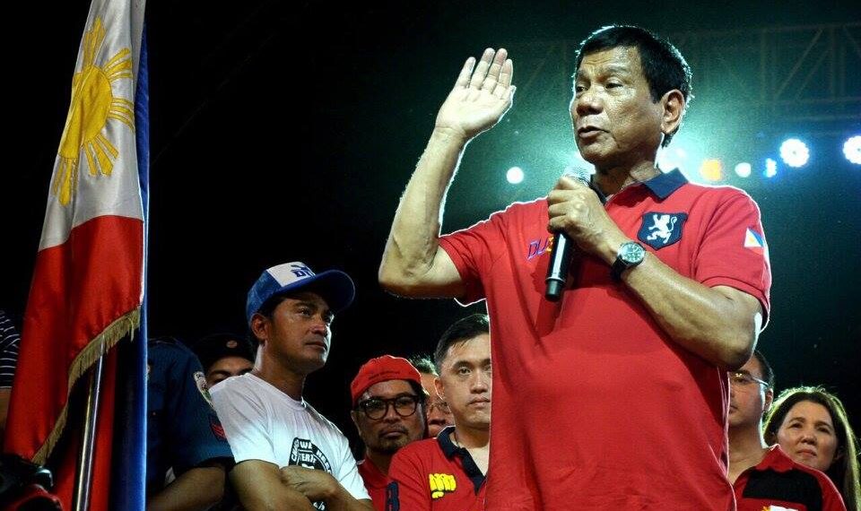 Duterte wants proliferation of gambling, particularly on-line stopped