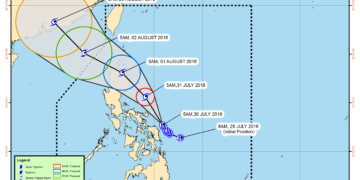 NDRRMC on ‘blue’ alert due to TD Carina