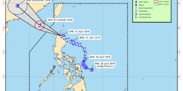 ‘Carina’ maintains strength while moving over northern Cagayan –PAGASA