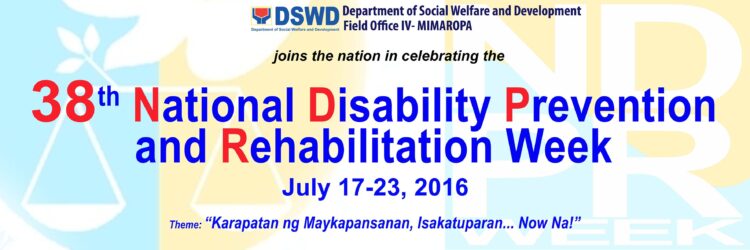 DSWD sets PWD policy forum to mark NDPR week
