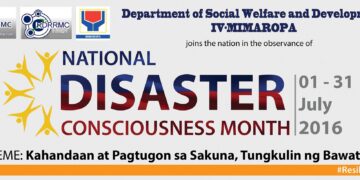 DSWD to celebrate national disaster consciousness month