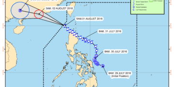 ‘Carina’ out of PAR, all warning signals lifted