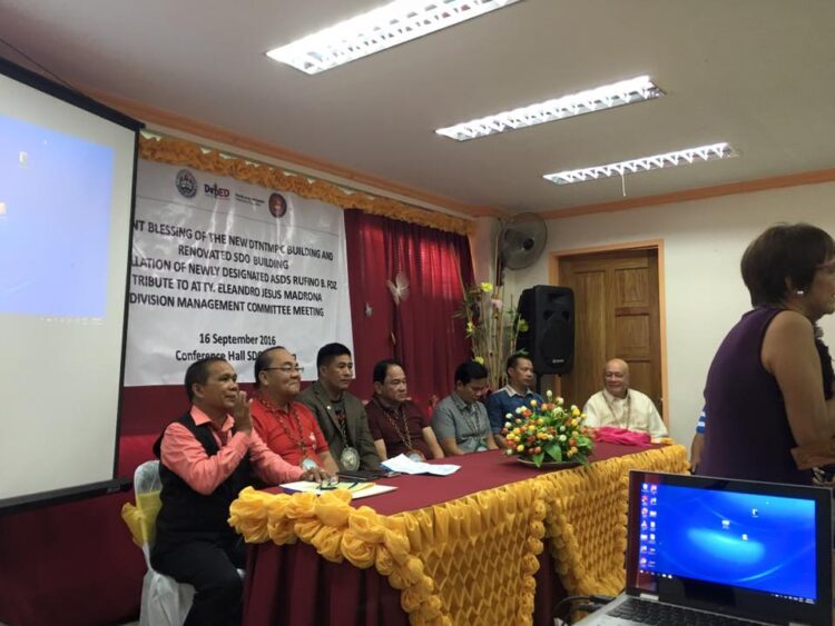 DepEd Romblon installed new Assistant Schools Division Superintendent