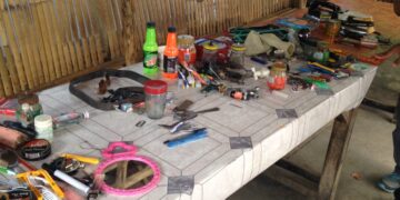 Mga kontrabando, nasabat sa Operation Grayhound sa Odiongan District Jail