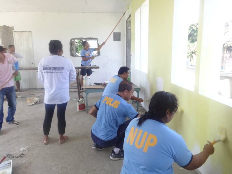 Classroom Painting? Challenge Accepted – San Fernando PNP