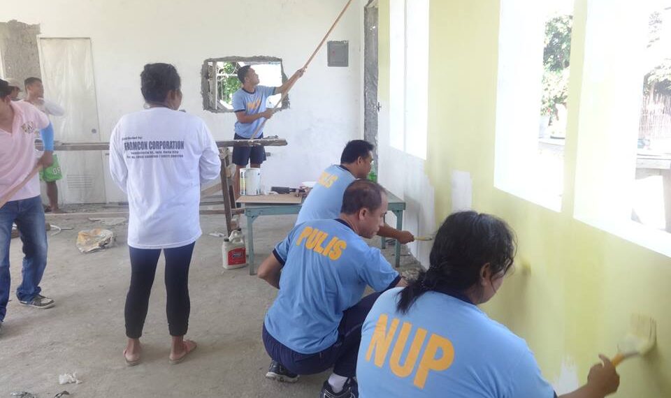 Classroom Painting? Challenge Accepted – San Fernando PNP