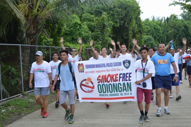 Paninigarilyo sa mga pampublikong lugar sa Odiongan, bawal na