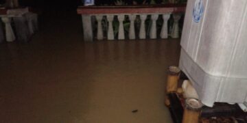 Ilang residente sa Odiongan, ginising ng baha