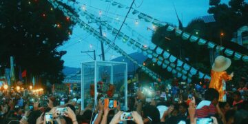 The Saint Joseph Cathedral in Romblon, Romblon yesterday was jampacked during the Tonton. (Photo Courtesy of The 5500 Project)
