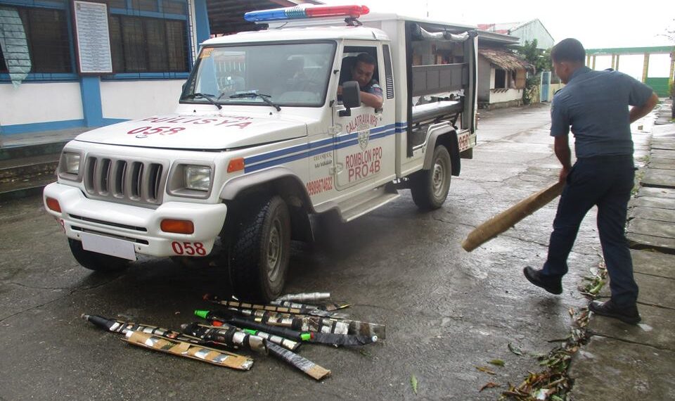 Mga iligal na boga sa Calatrava; sinira