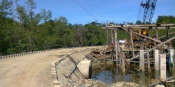 Tulay sa Cagban sa Sibuyan, mahigit kalahati na umano ang natatapos ayon sa dokumentong nakuha ng RNN