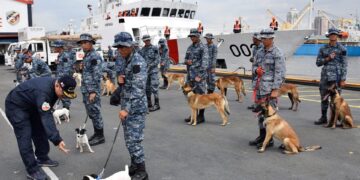 32 K9 dogs ng Coast Guard; biyaheng Romblon para sa training