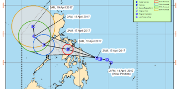 Signal 1 up over Romblon due to #CrisingPH