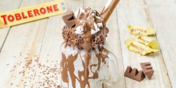 Yummy Toblerone Milkshake!