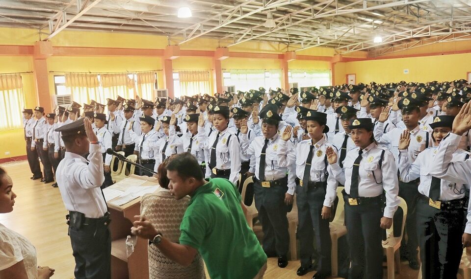200 benepisyaryo ng 4Ps ng DSWD, nagtapos ng 10-Day Pre-Licensing Training Course for Security Guards