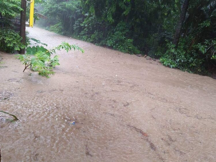 Ilang lugar sa San Fernando, Romblon; binaha ng kasunod na pag-uulan