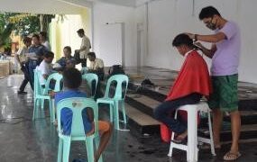 Libreng Gupit, handog ng Odiongan PNP