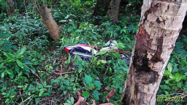 Rider na mabilis ang patakbo, patay matapos tumilapon sa cliff