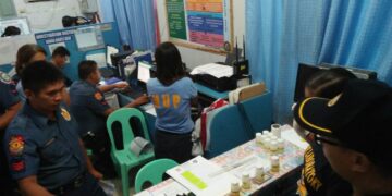 Odiongan PNP Chief, nagsagawa ng surprise drug test sa mga personnel