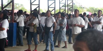 Thousands flock to Odiongan in hopes of being appointed as Barangay Official