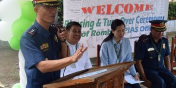 Opisina ng Provincial Internal Affairs Service sa Odiongan, pinasinayaan na
